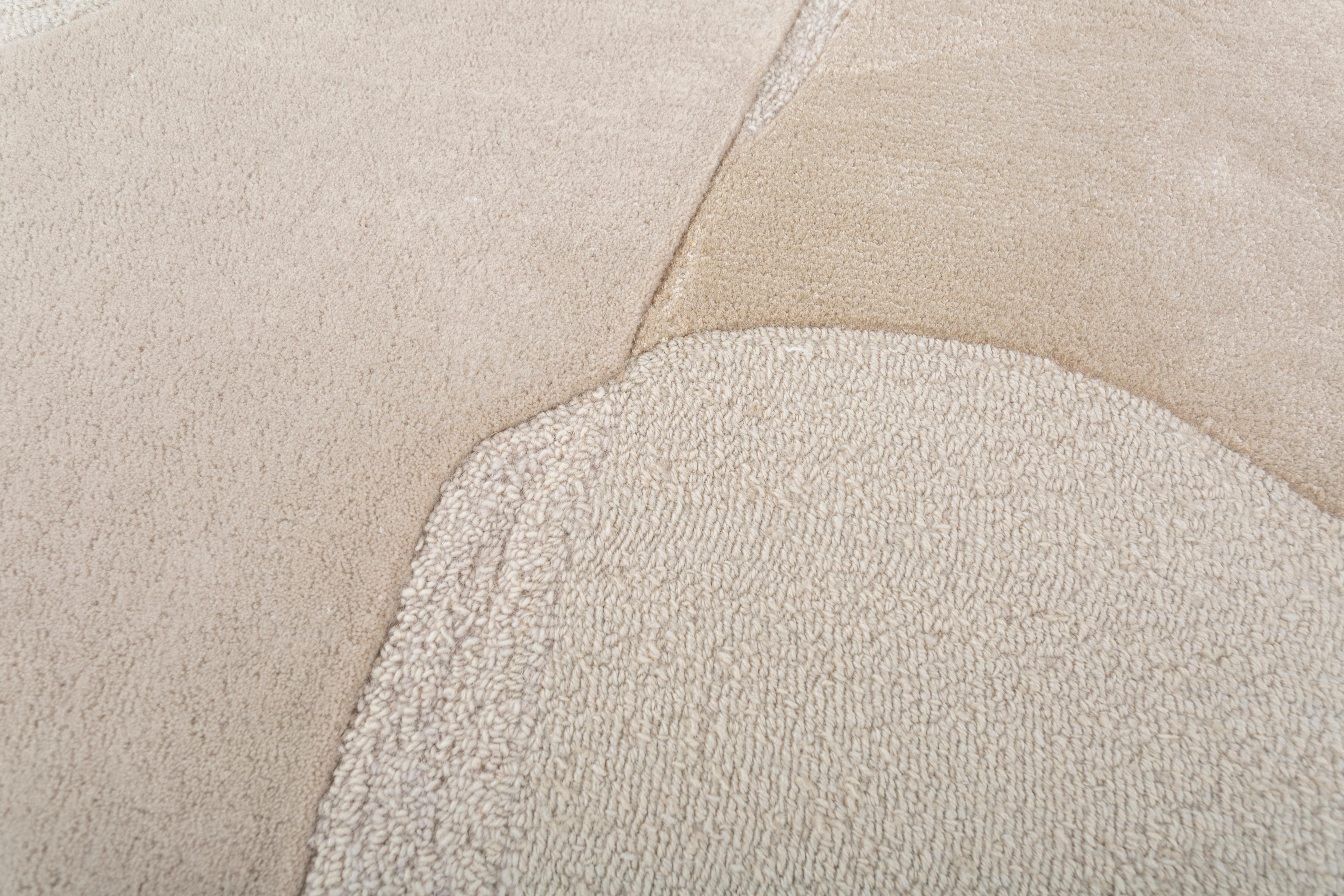 Modern Jaipur Rugs Antique White & White 180X270 cm Hand Tufted Carpet