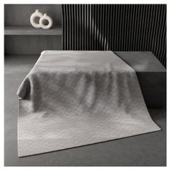 Tappeto Jaipur Arfa 6x9 Ft Tappeto geometrico classico grigio in lana fatto a mano Dhurrie