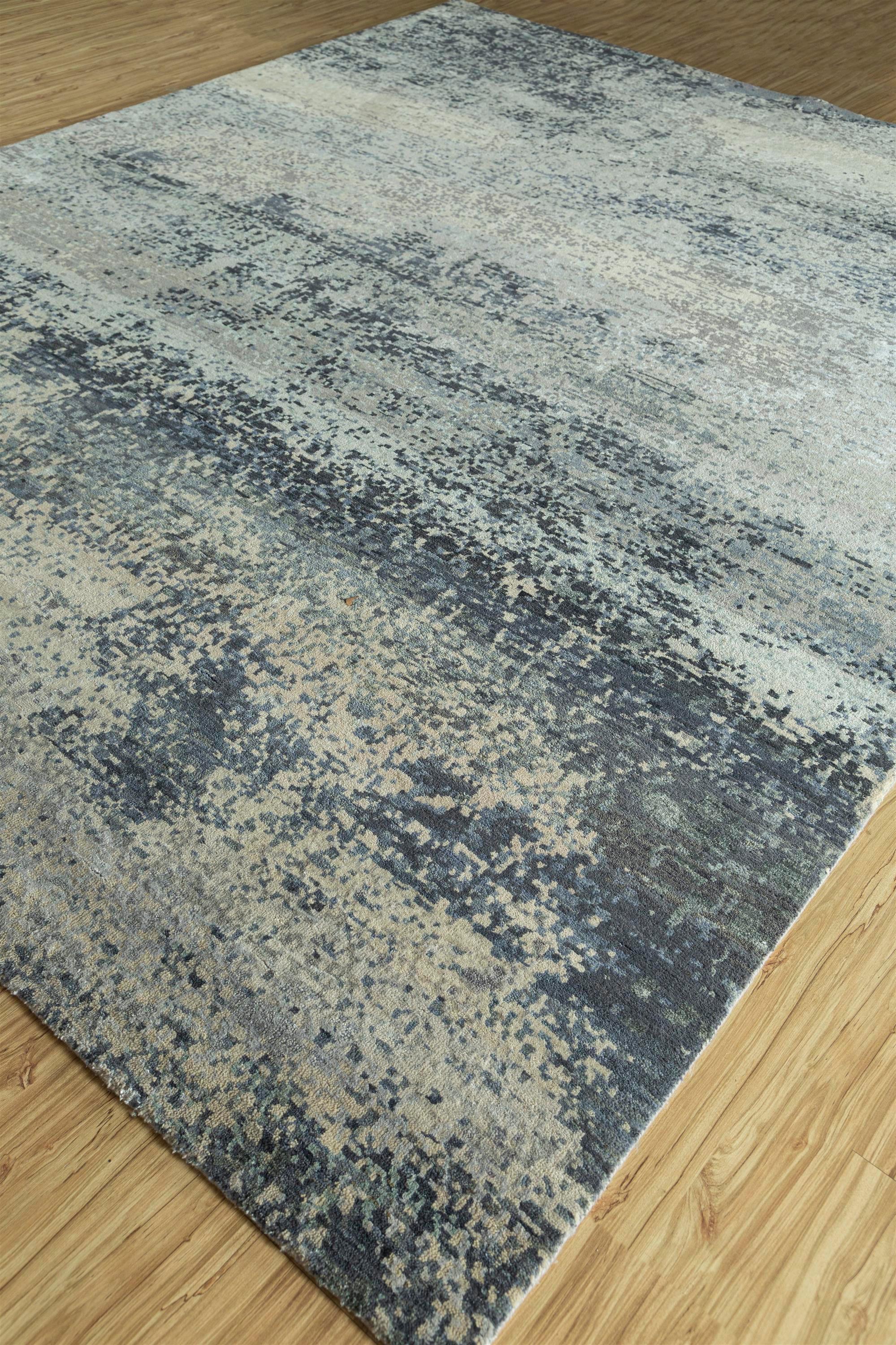 Jaipur Rugs Ashwood & Medium Blue 240X300 cm Hand Knotted Carpet Indio en venta
