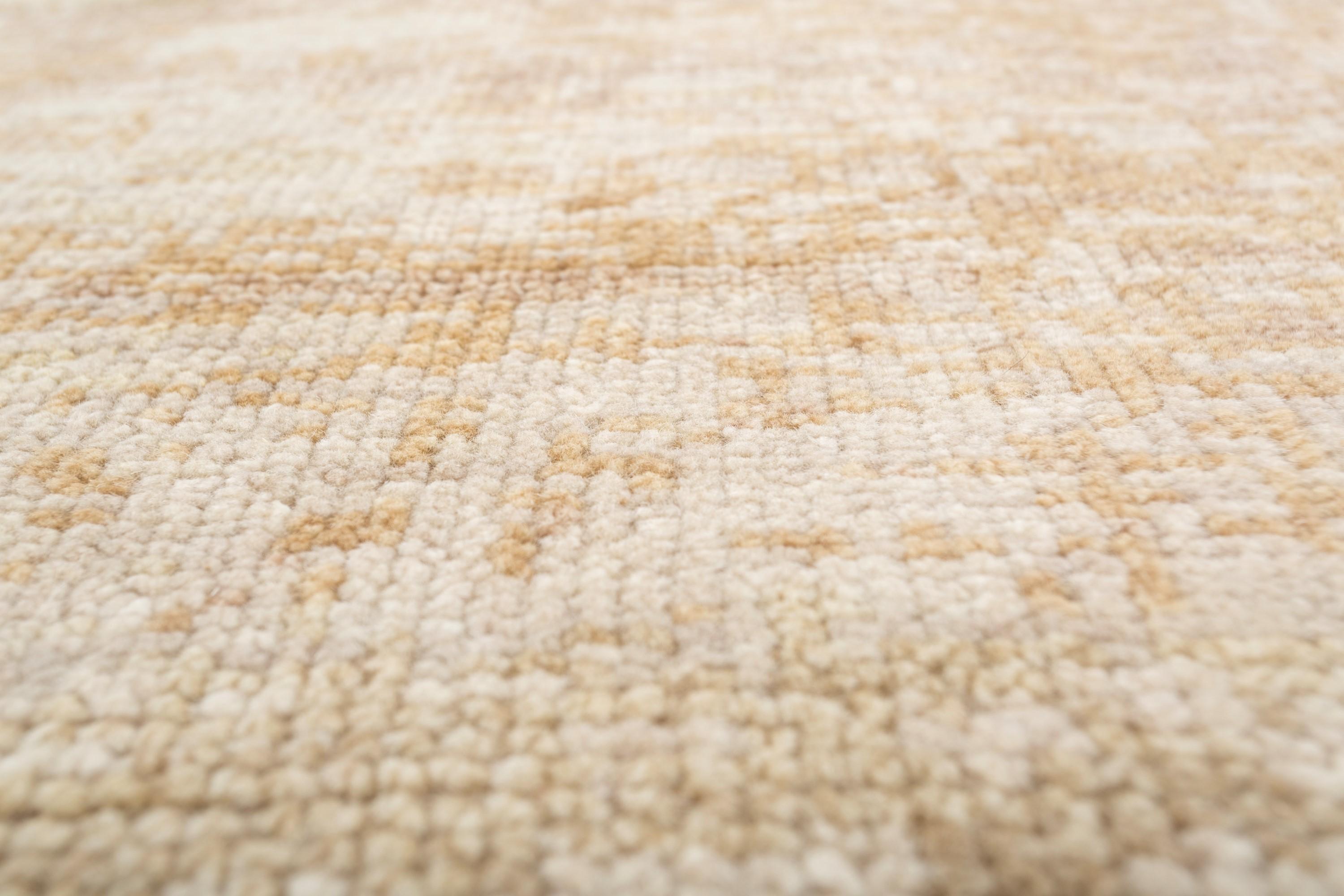 Indian Jaipur Rugs Colorado Clay & Light Peach 240X300 cm Hand Knotted Carpet For Sale