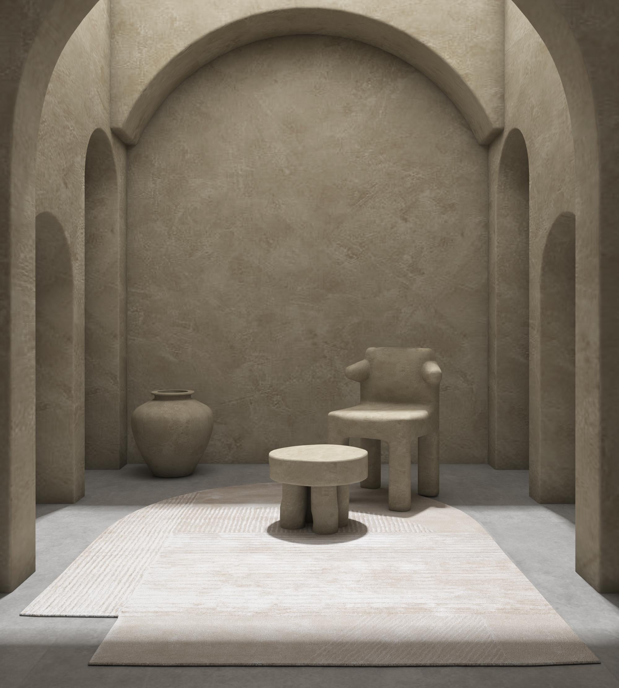 A bold and inviting celebration of personalities through a variety of shapes, Come Around is an artwork of shifting planes that fold like origami into simple shapes and sit on top of each other. A playful take on modern interiors, Come Around is a