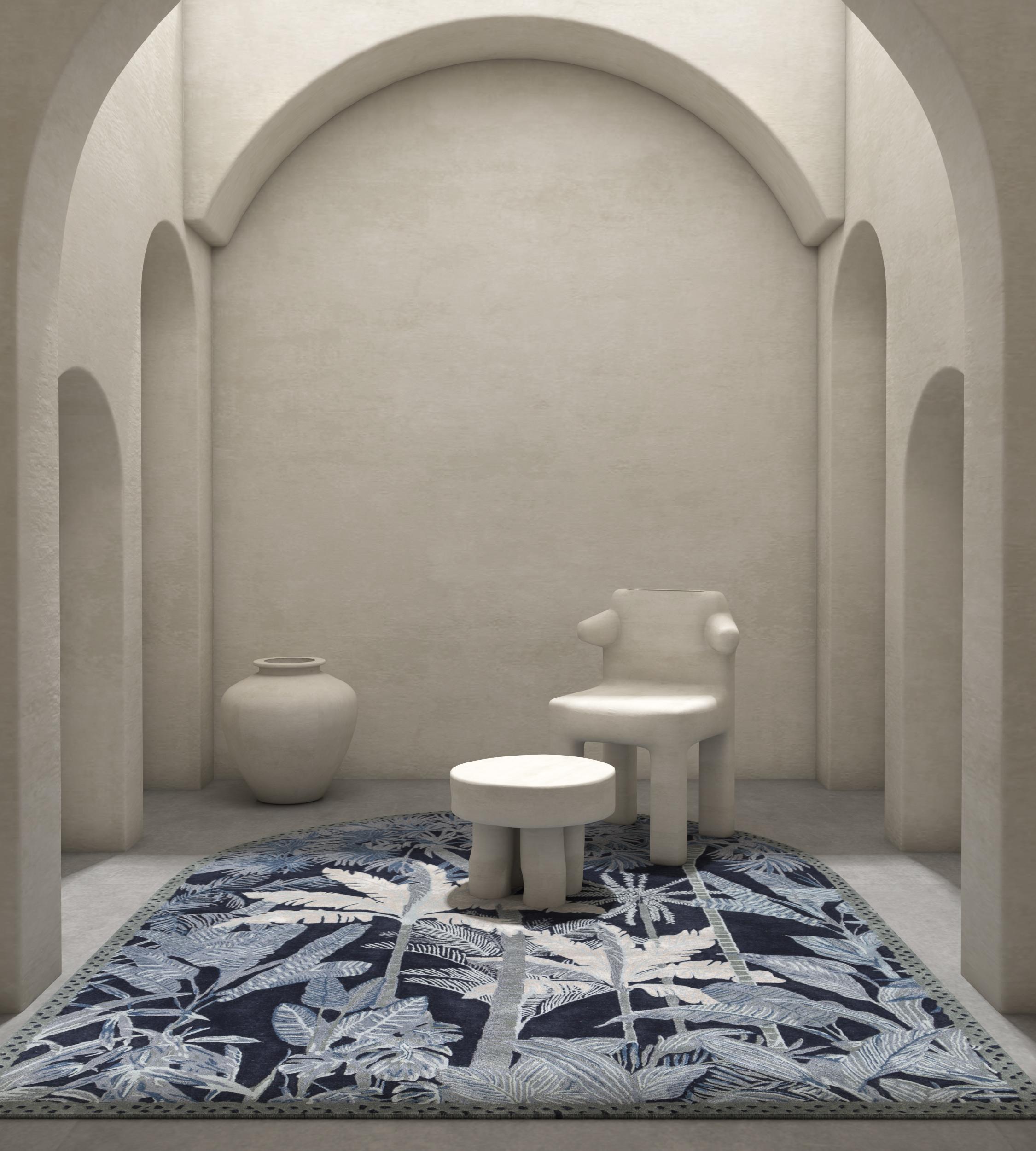 Patterns seen through stained glass and kaleidoscopes are laid flat and turned into designs to create Caliedo. Featuring color blocks, transitions, and impossible geometries, all in the most spirited colors and shades inspired by designs from all