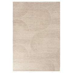 Jaipur Rugs Light Pebble & White 180X270 cm Hand Knotted Carpet