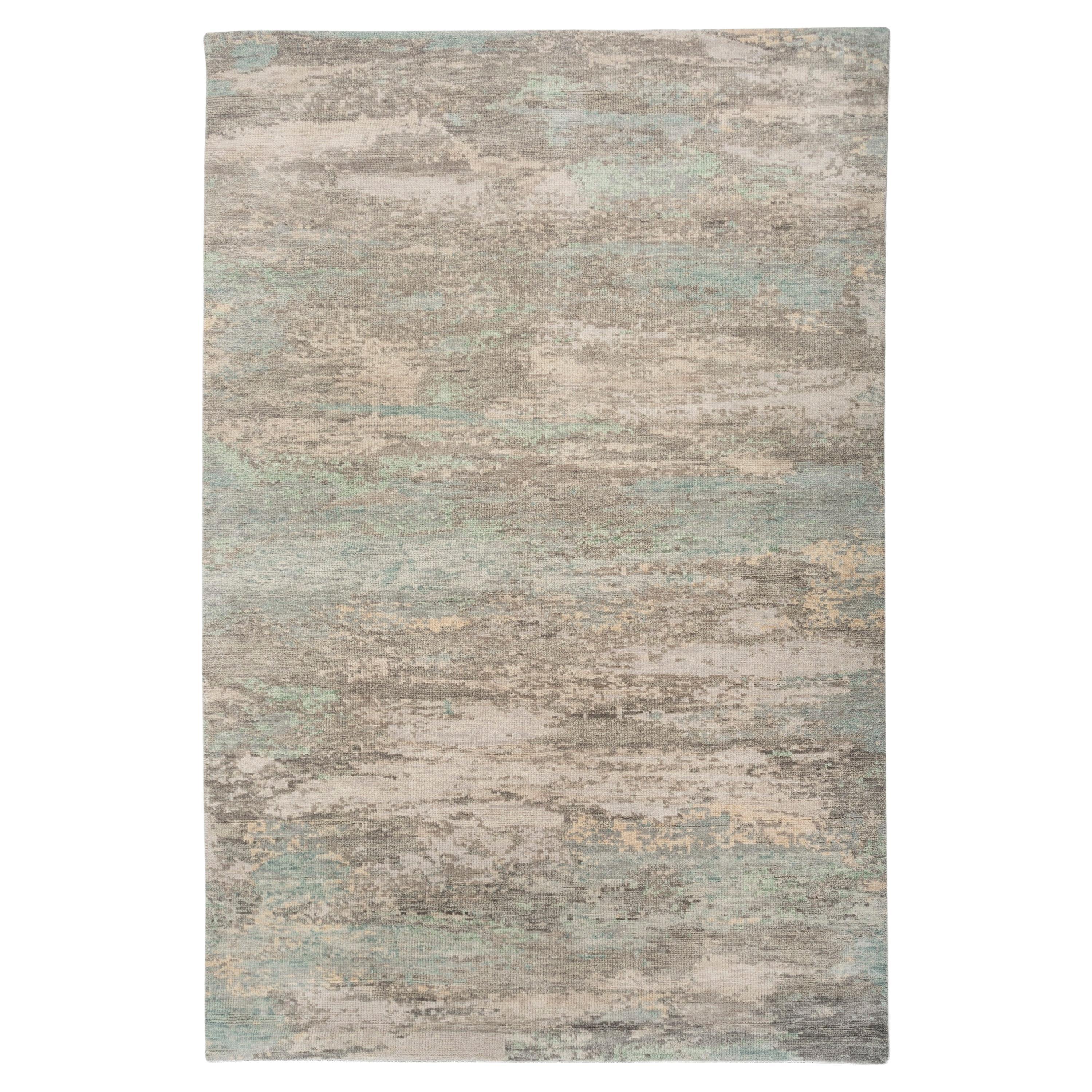 Jaipur Rugs Medium Gray & Glacier Gray 150X240 cm Hand Knotted Carpet
