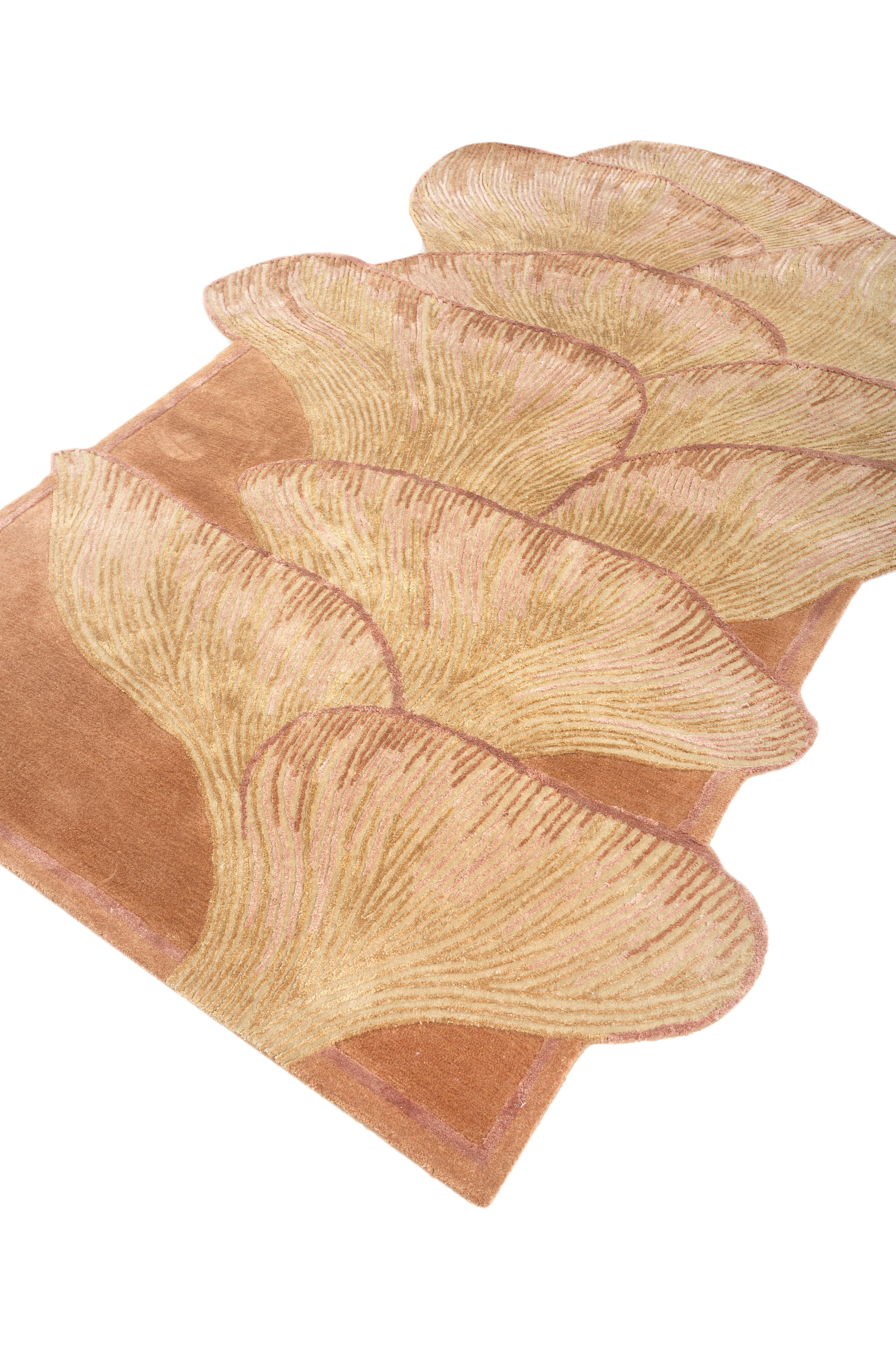 Jaipur Rugs Modern Hand Tufted Gold Carpet - 185X270 cm In New Condition For Sale In Milano, IT
