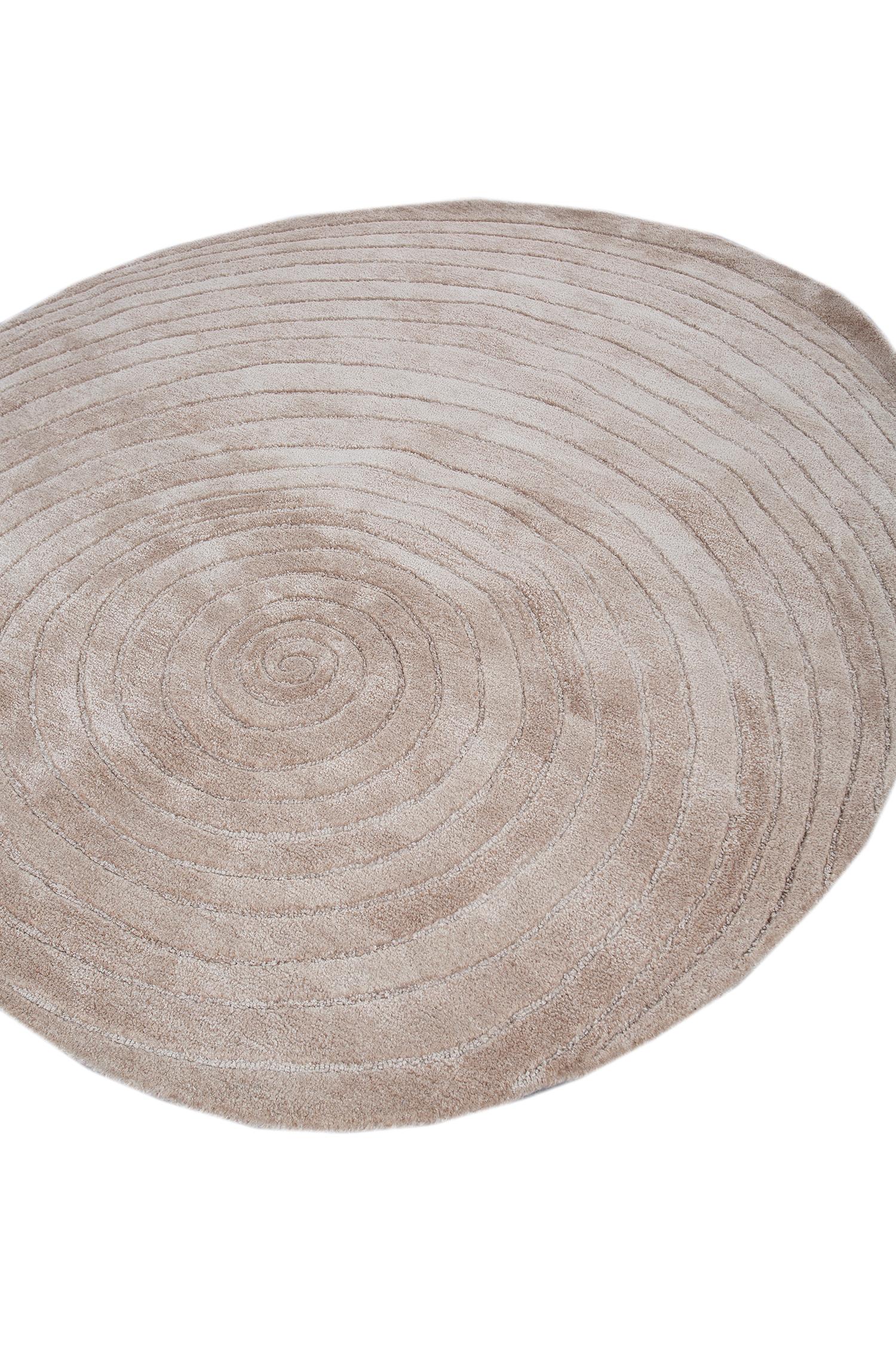 Hand-Crafted Jaipur Rugs Natural Camel 180X200 cm Hand Tufted Carpet For Sale