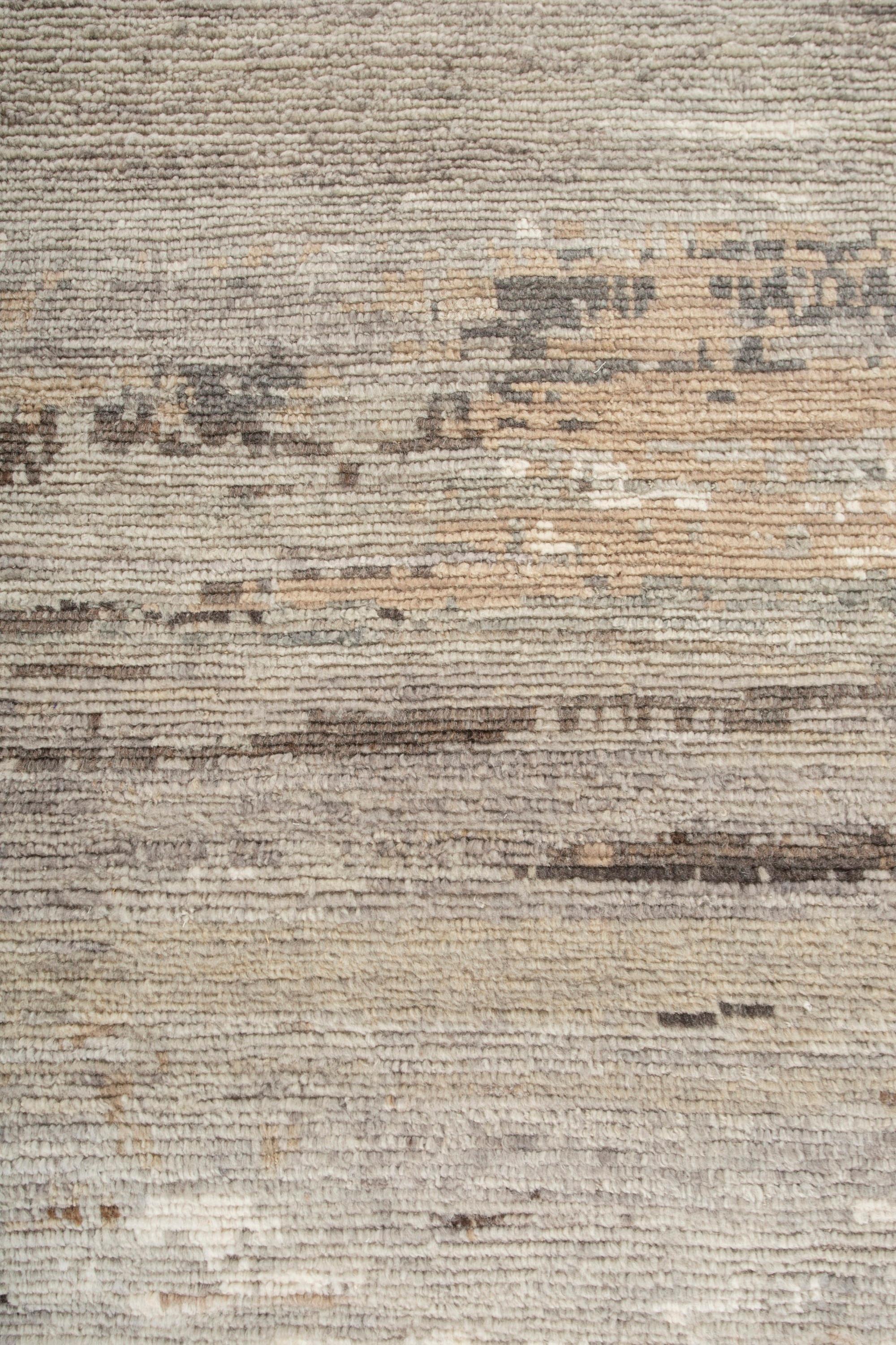 Modern Jaipur Rugs Natural White & Medium Taupe 300X420 cm Hand Knotted Carpet For Sale