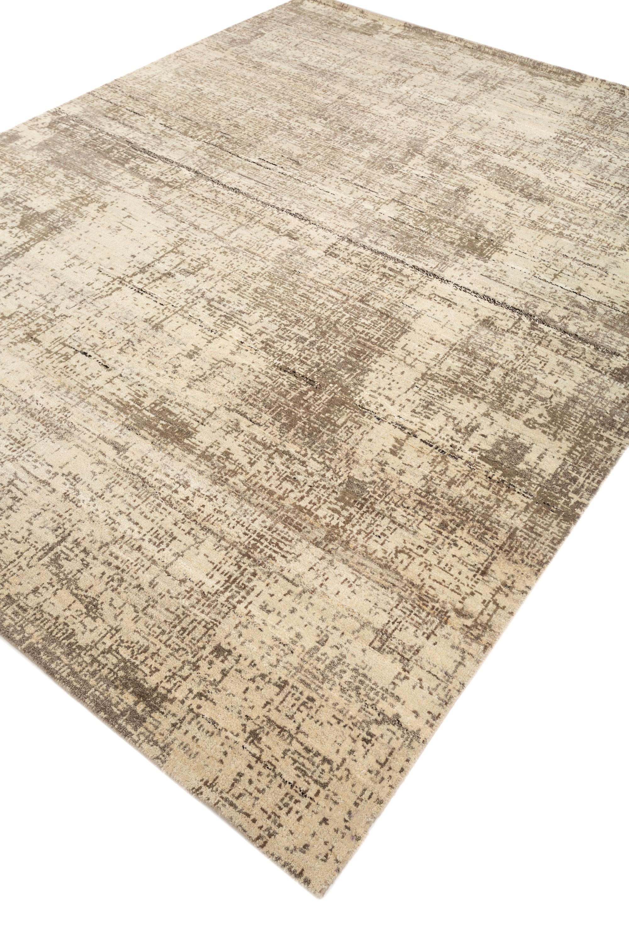 Modern Jaipur Rugs Natural White & Natural White 240X300 cm Hand Knotted Carpet For Sale