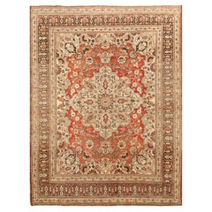 Jaipur Rugs Sangria & Natural Brown 135X165 cm Hand Knotted Carpet