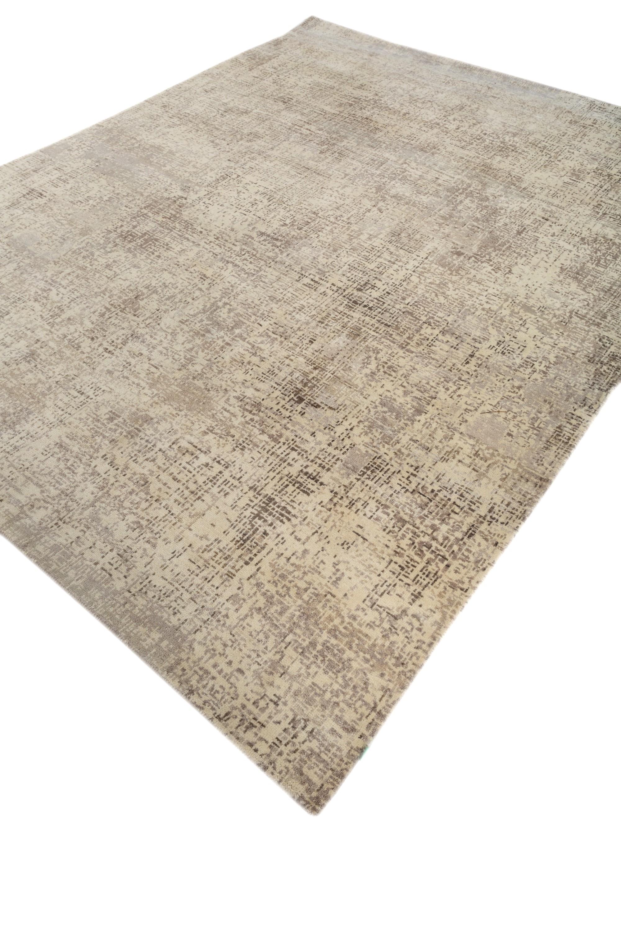 Modern Jaipur Rugs Undyed White & Creamy White 240X300 cm Hand Knotted Carpet For Sale