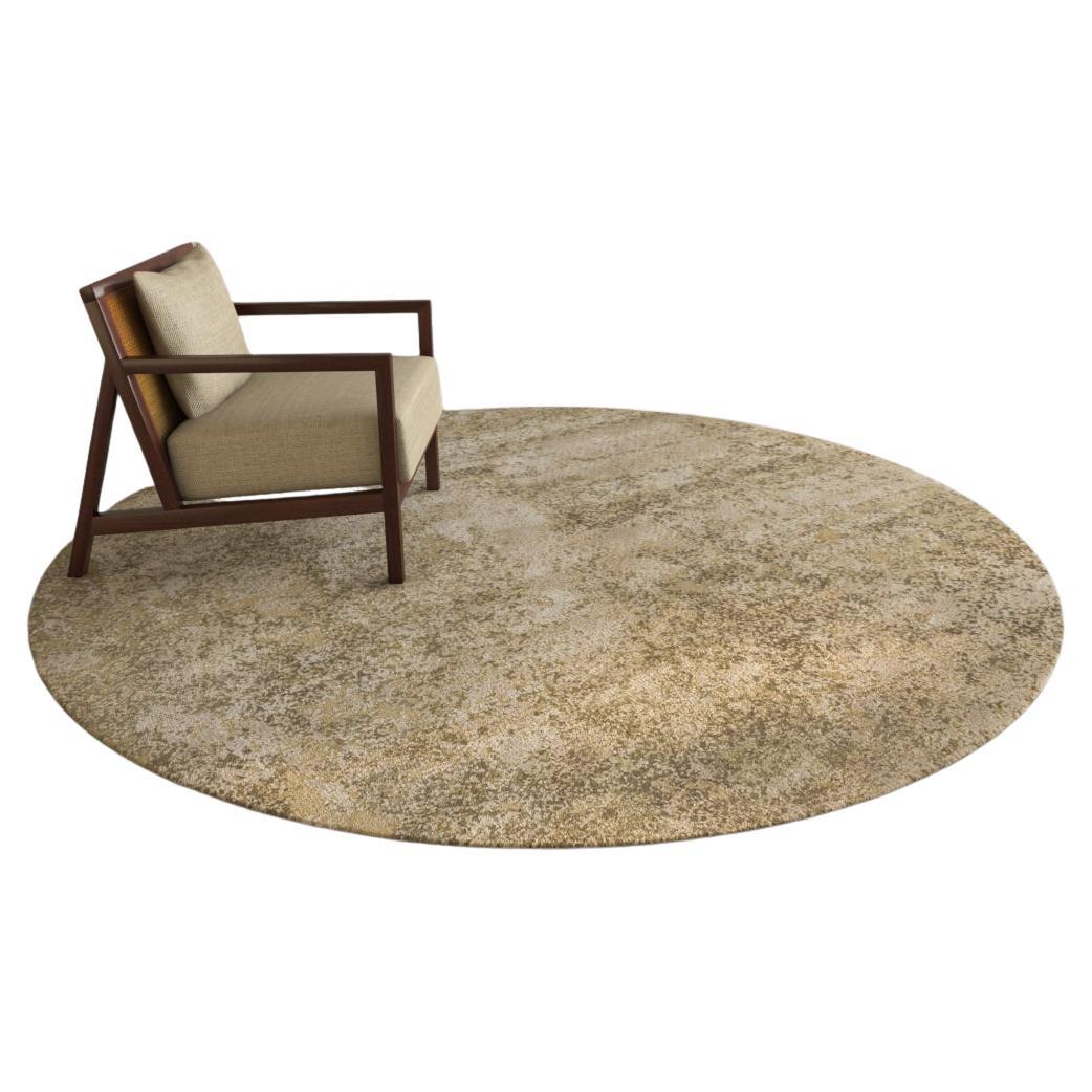 Jaipur Rugs Warm Cream & Italian Straw 240X240 cm Hand Knotted Carpet