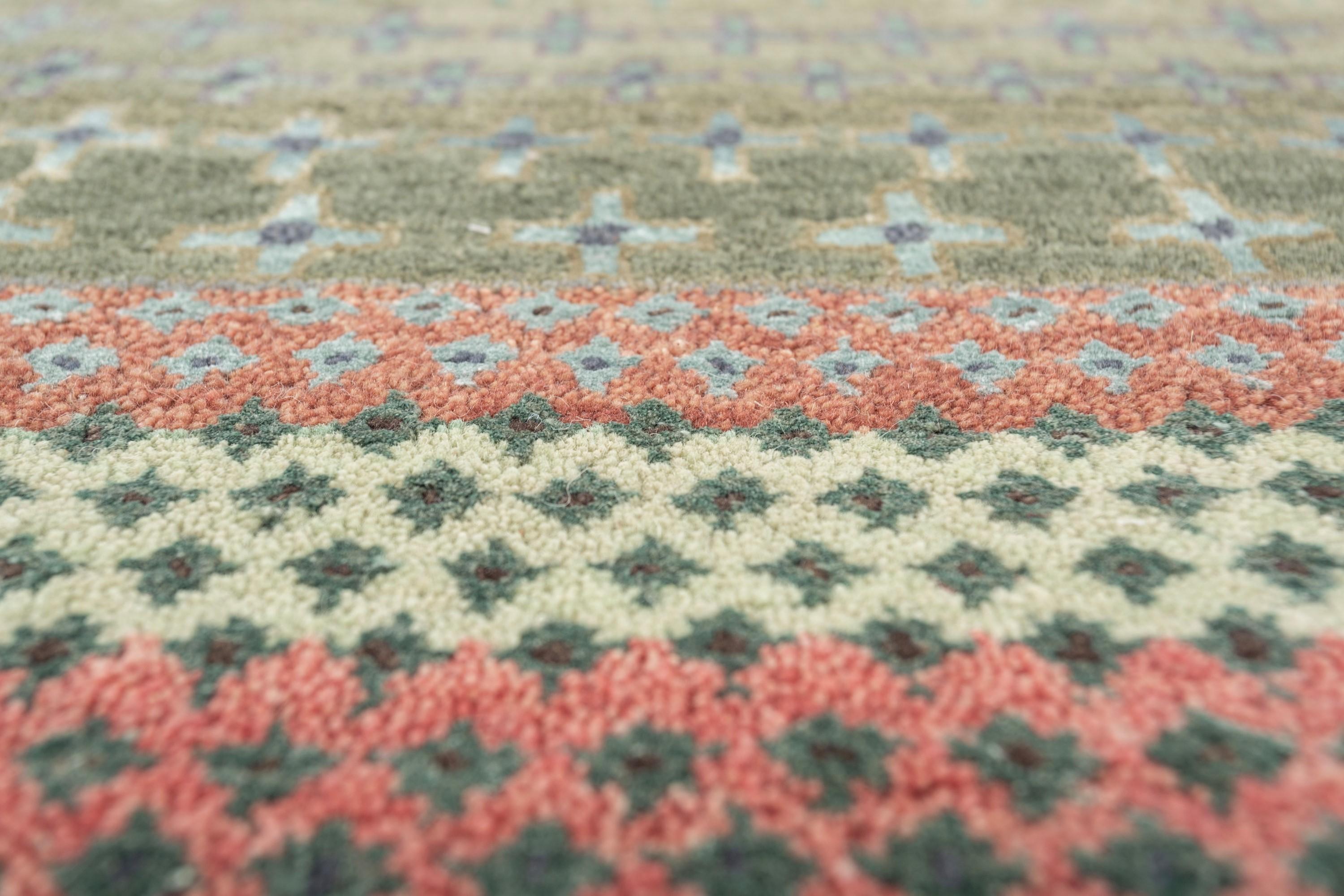 Moderne Jaipur Rugs Wasabi & Batik Green 170X240 cm Hand Knotted Carpet en vente