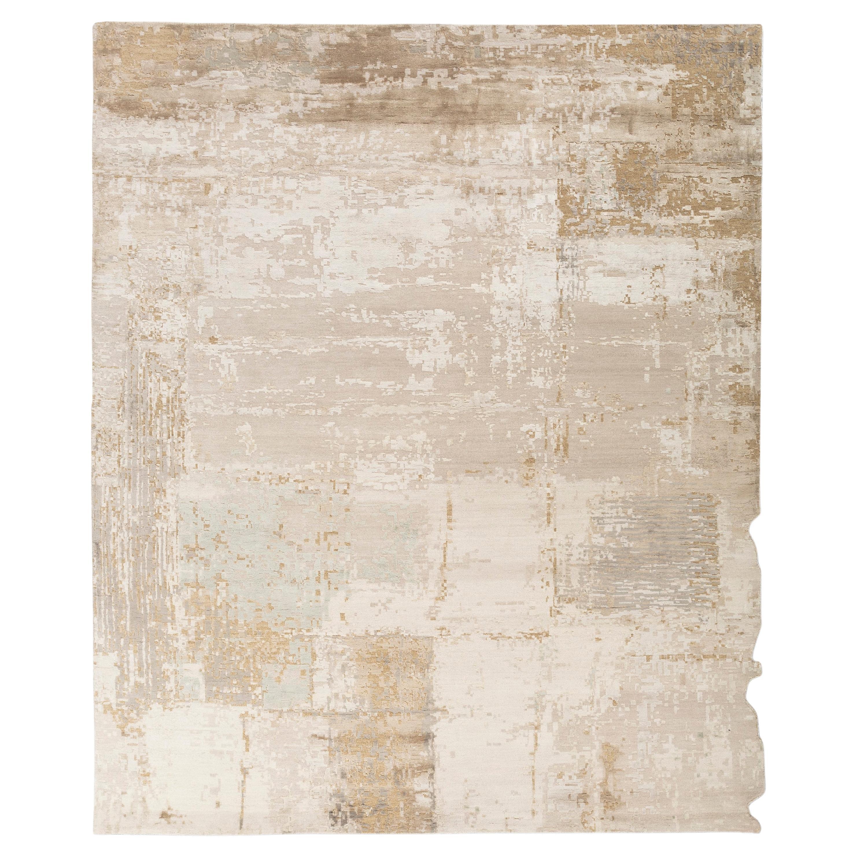 Jaipur Rugs White & Pink Tint 225X300 cm Hand Knotted Carpet