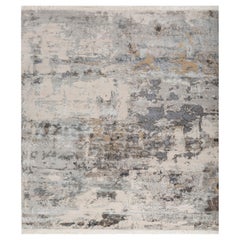 Jaipur Rugs White & Platinum 270X360 cm Hand Knotted Carpet