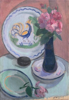 'Still Life in Turquoise & Coral', Fauve, Paris, Salon d’Automne, Section d'Or