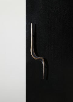 Jaisal Bronze Door Handle B Small in Brass, Viya by Vikram Goyal