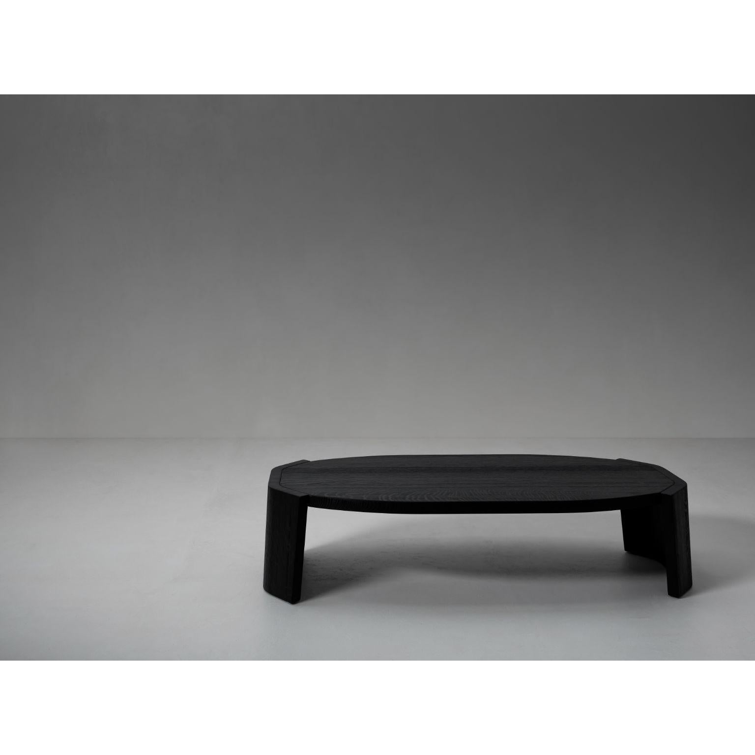 Jak Coffee Table by Van Rossum
Dimensions: D 150 x W 70 x H 33 cm
Materials: Oak Wood


For over 40 years, Van Rossum has designed and handmade solid and sustainable furniture from the workshop in Bergharen, the Netherlands. Exquisite craftsmanship,