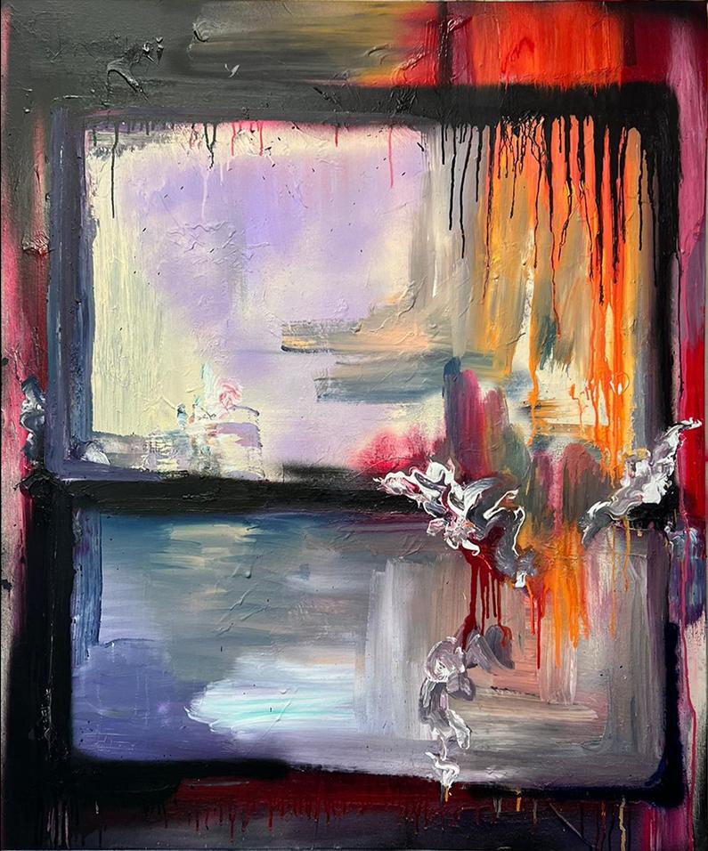 Jake Andrew Abstract Painting - Scorpio
