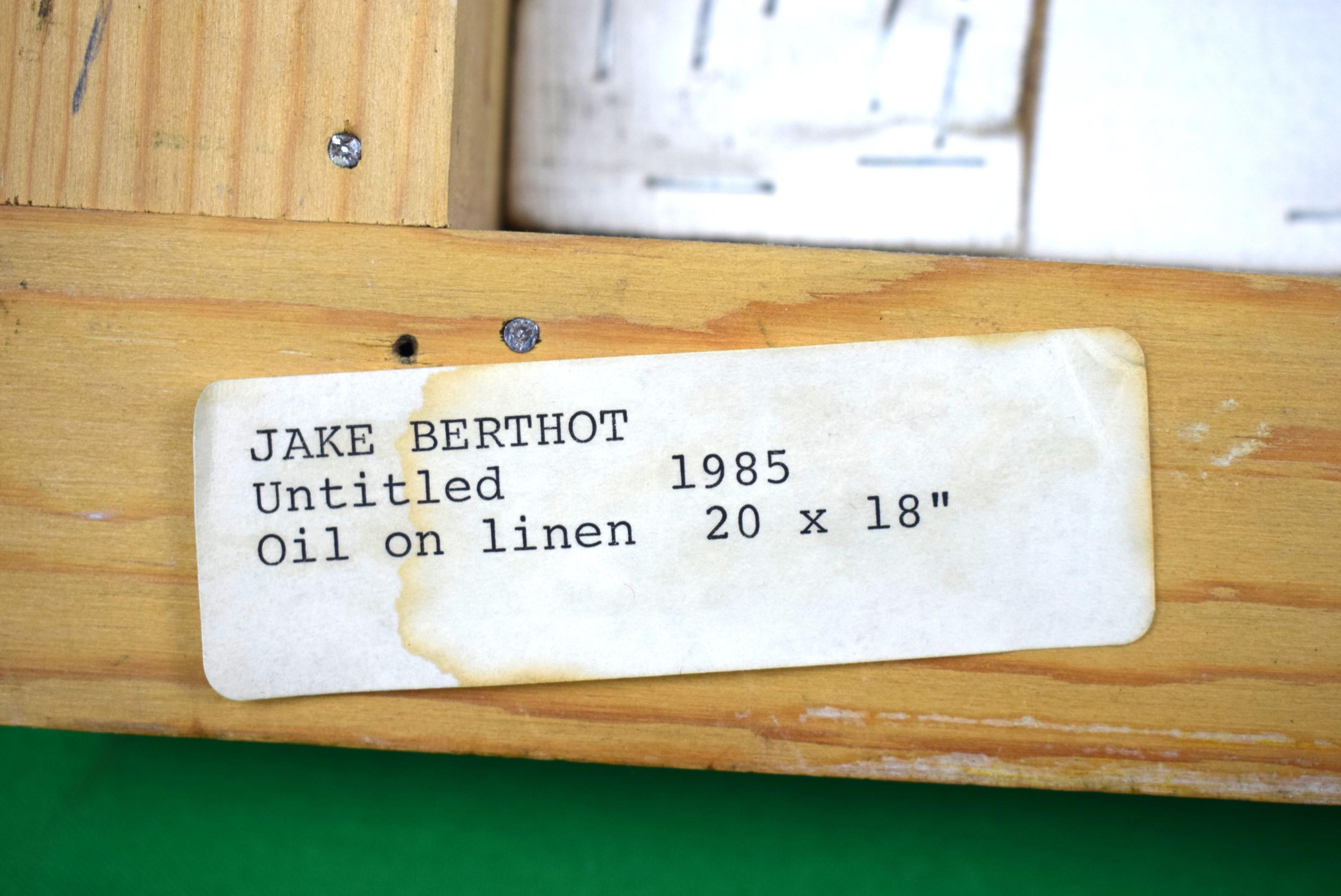 « Jake Berthot, huile sur lin, 1985, sans titre » 6