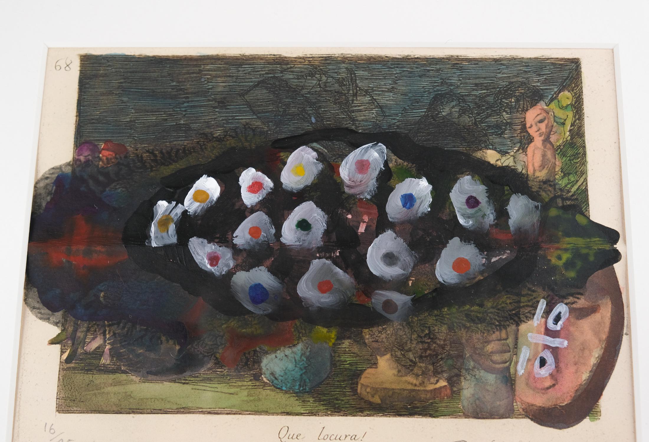 Peinture Jake Chapman « ME MYSELF AND EYE » Peint à la main, signé et numéroté AP, 2022 en vente