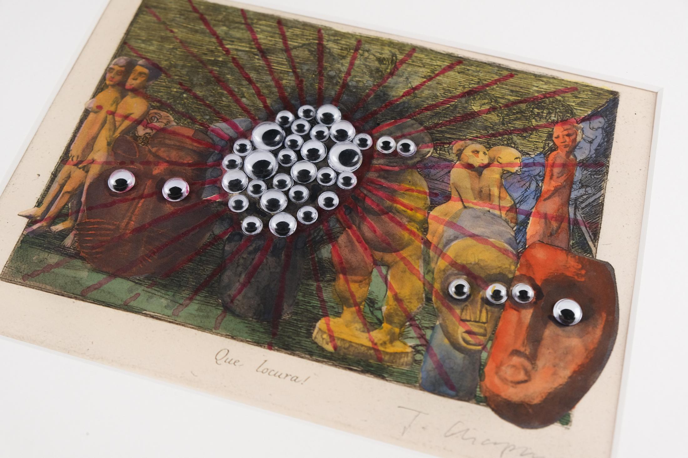 Jake Chapman 'THE WORLD IS DEEPER THAN THE DAY THINKS' Unique Signed AP, 2022 For Sale 2
