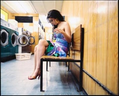 Jake Chessum 'Amy Winehouse Camden Town Launderett' Signed Limited Edition Print