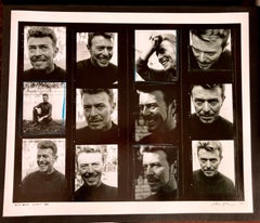 Previously unseen David Bowie 1995 contact sheet. First print of the edition