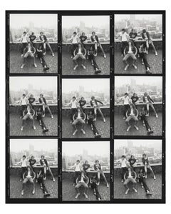 The Strokes contact sheet by Jake Chessum - FIRST PRINT OF THE EDITION
