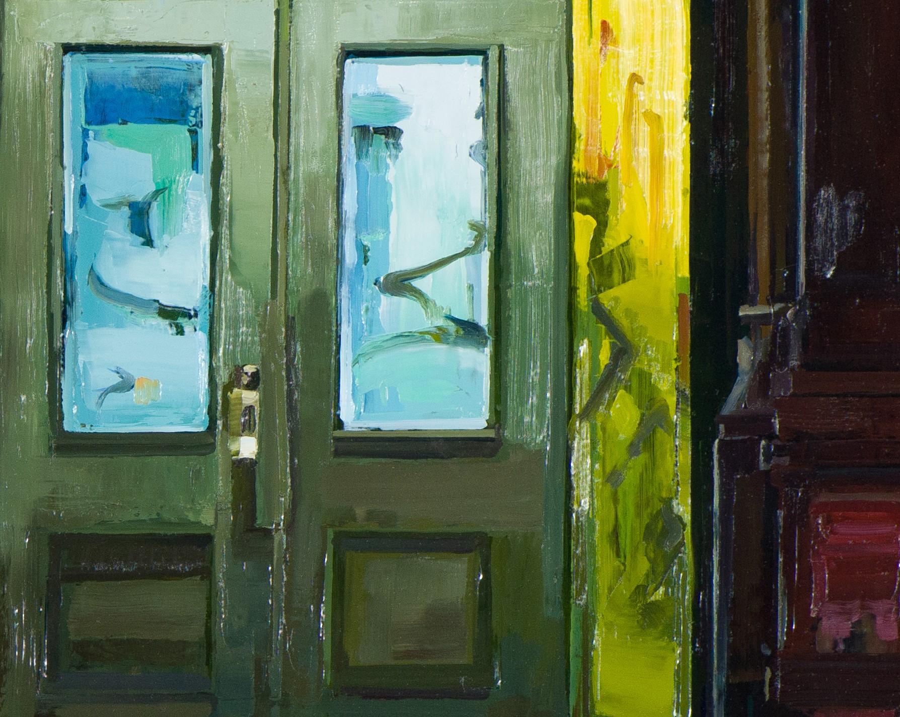 Doorsteps - Painting by Jake Fischer