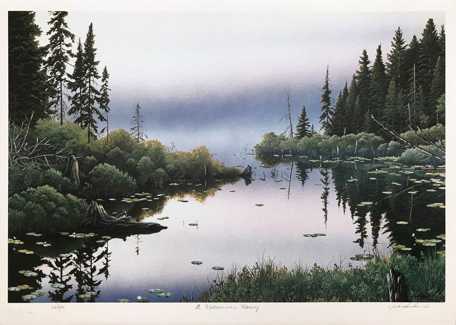 Jake Vandenbrink Landscape Print - A MIDSUMMER'S MORNING