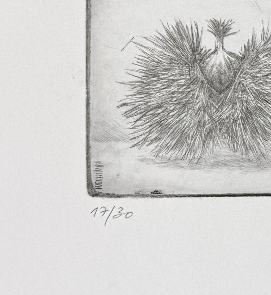 Op. 301 Three Marrons - Contemporary Print by Jakob Demus