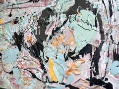 Breakfast at Tiffany's, Mixed Media on Canvas