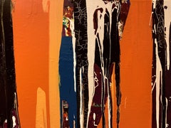 Peinture abstraite n° 429, acrylique sur toile