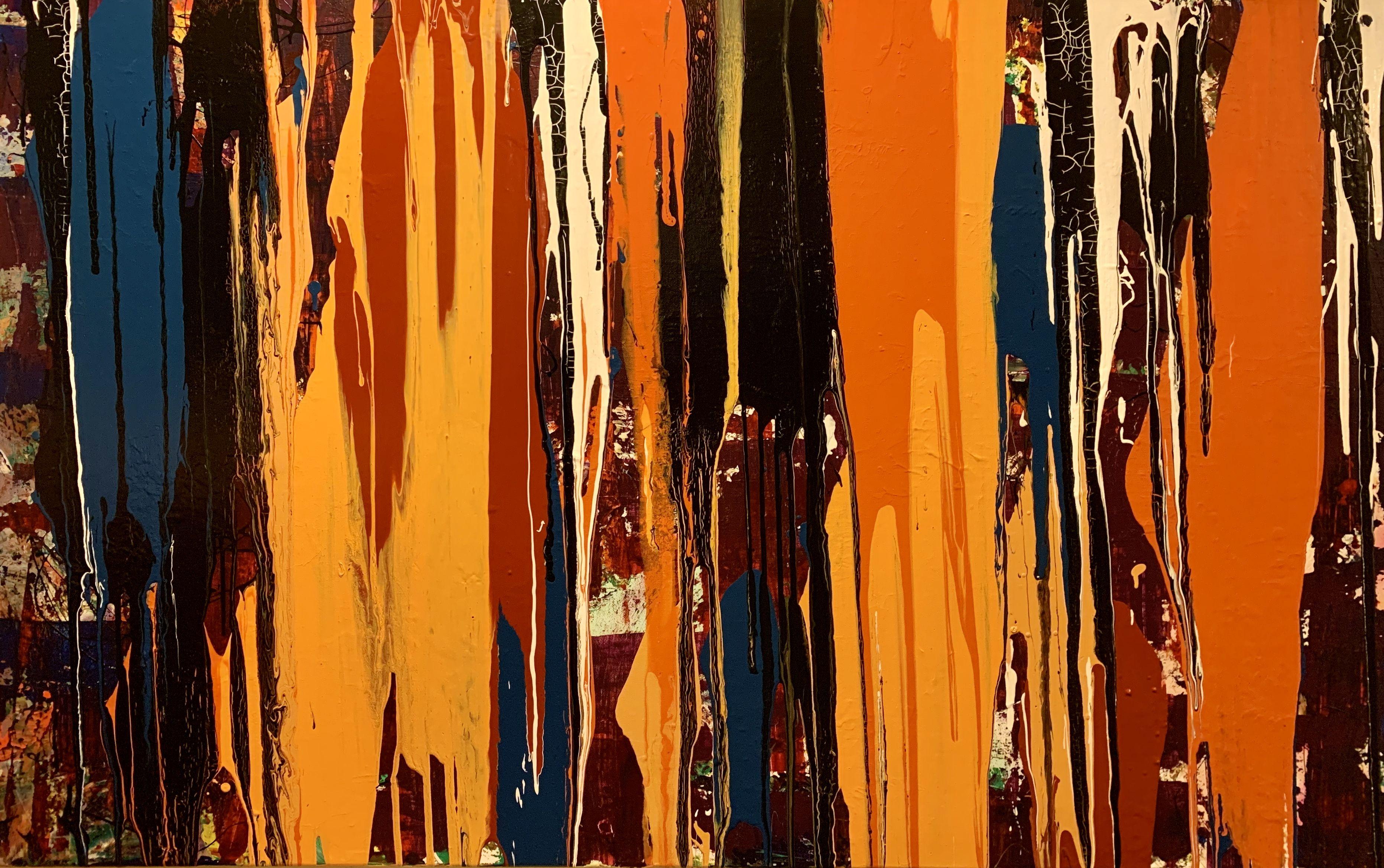 Abstract Paintings In Gold Frame 3,240 For Sale on 1stDibs abstract art in gold frame