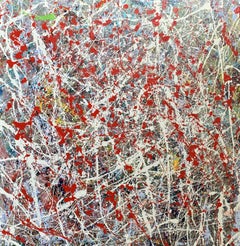 Peinture abstraite n° 431, acrylique sur toile