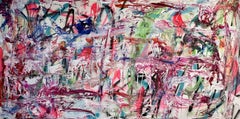 Blissful Pink, Painting, Acrylic on Canvas