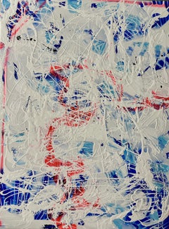 Covering pink, Painting, Acrylic on Canvas