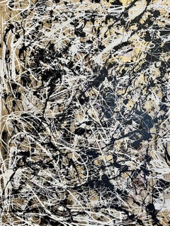 Glockender Draht, Gemälde, Acryl auf Leinwand