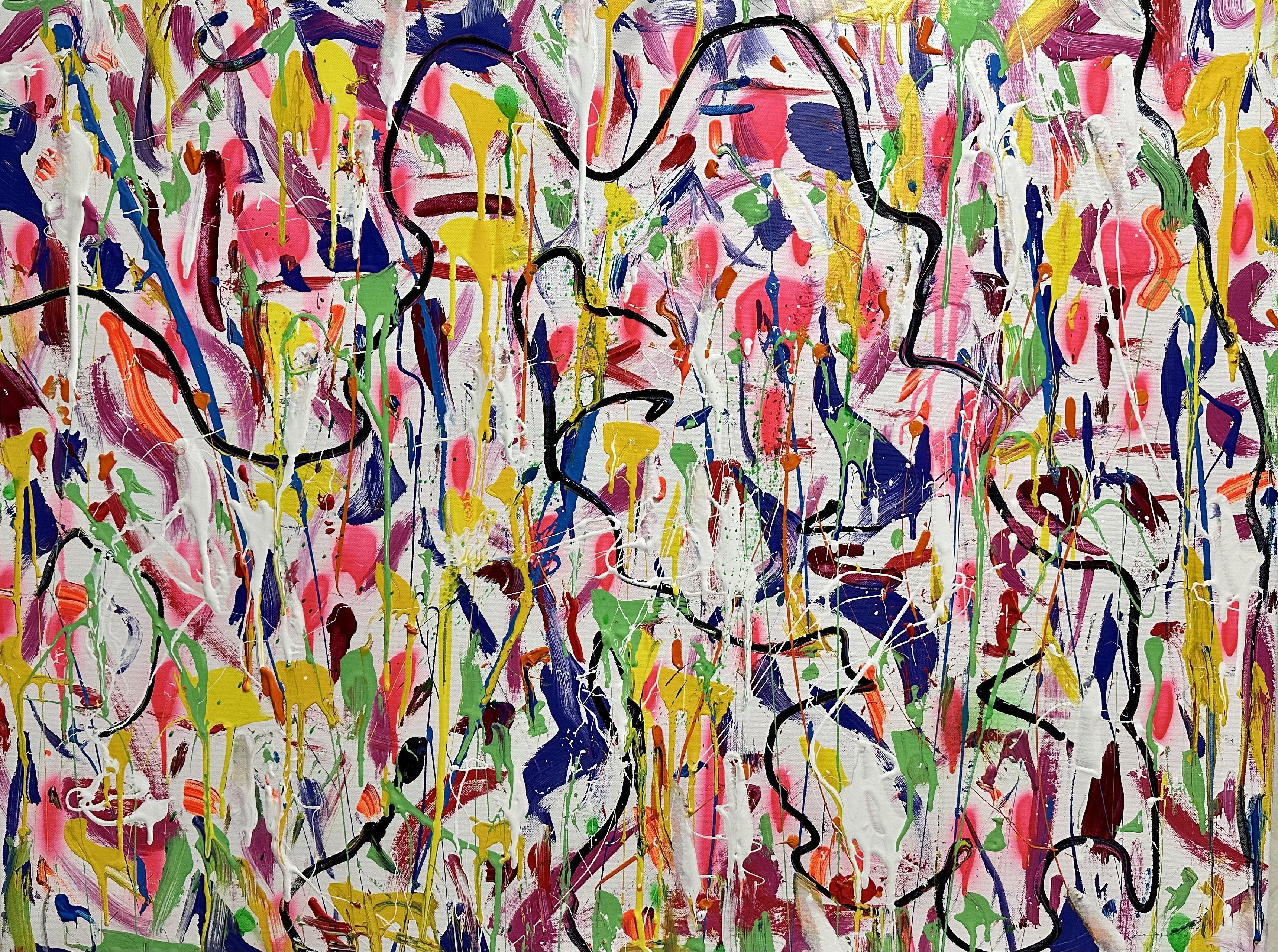 Collezione Primavera, Pittura, Acrilico su tela - Painting di Jakob Gold
