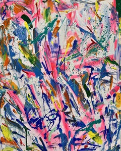 Springtime Highlight 1, Gemälde, Acryl auf Leinwand