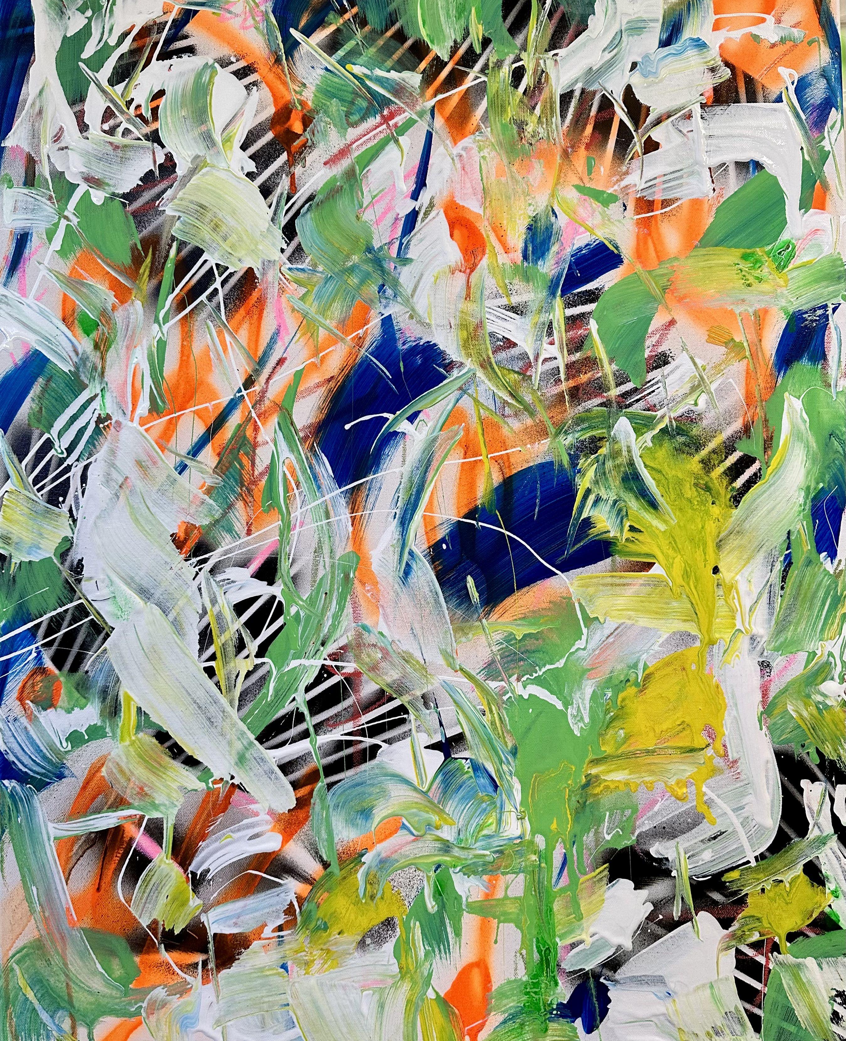 I riflettori della primavera, Pittura, Acrilico su tela - Painting di Jakob Gold
