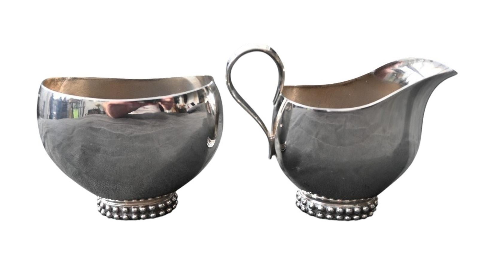 Jakob Grimminger, Art Deco Tea / Coffee Service, Tête-à-tête, German Design For Sale 2