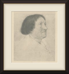Jakob Meyer zum Hasen after Hans Holbein, Original Antique Print, circa 1900