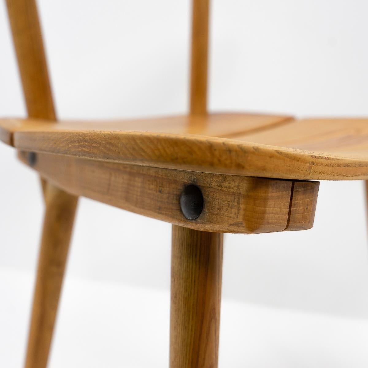 Jakob Müller Side Chair for Wohnhilfe, Switzerland, 1950s For Sale 3