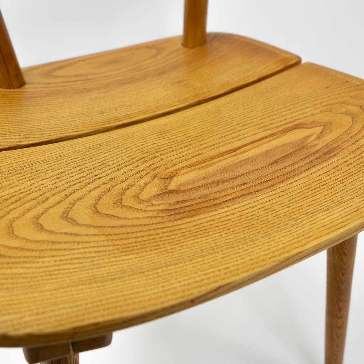 Jakob Müller Side Chair for Wohnhilfe, Switzerland, 1950s For Sale 1