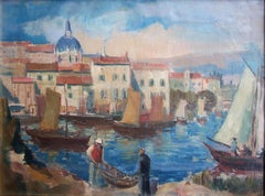 Antique The Dalmatian Port