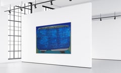 Antes de la tormenta, Pintura al óleo figurativa contemporánea y poderosa, Gran formato