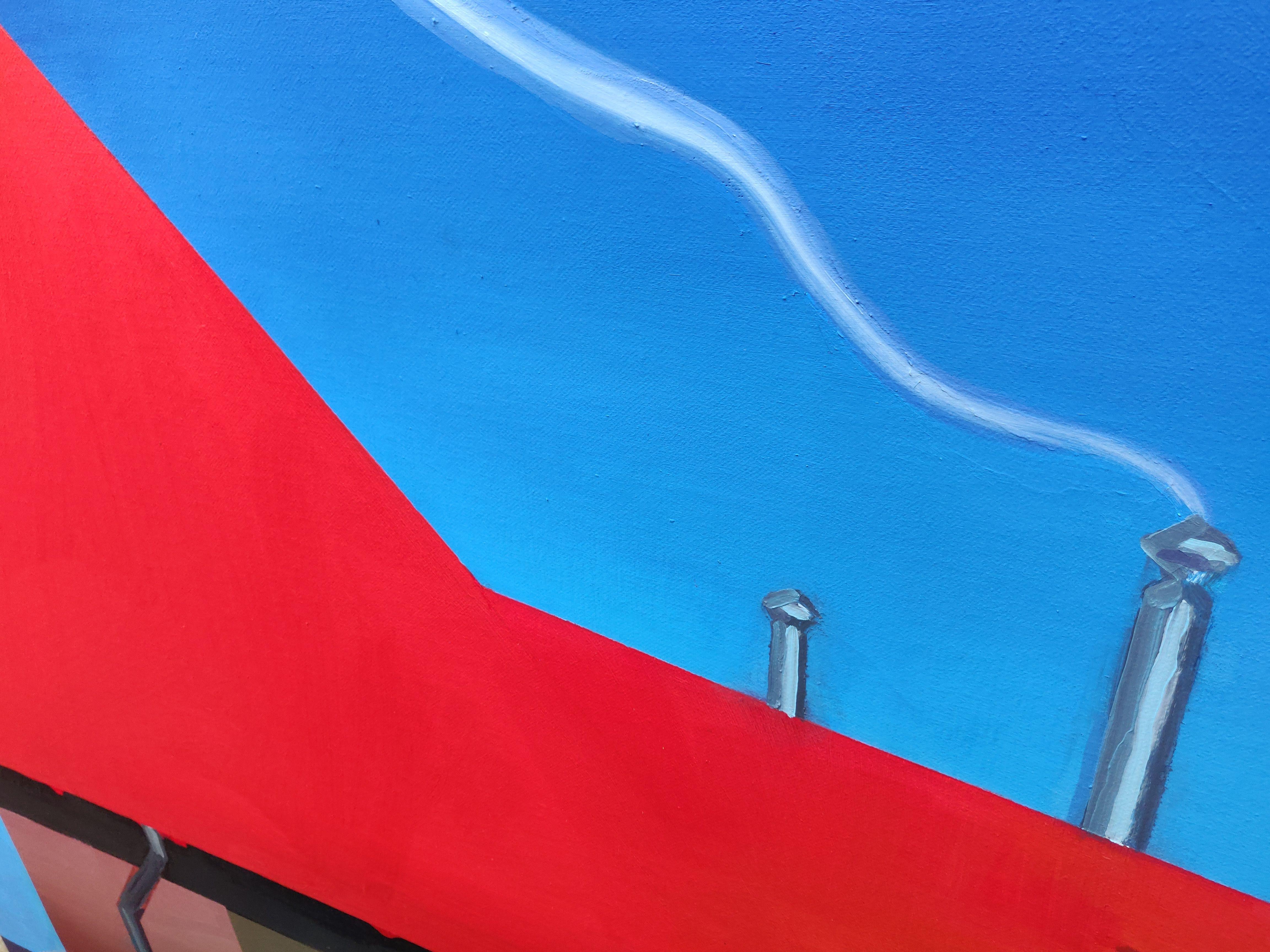 Konklave, Zeitgenössische kraftvolle figurative Ölgemälde, Großformat im Angebot 2