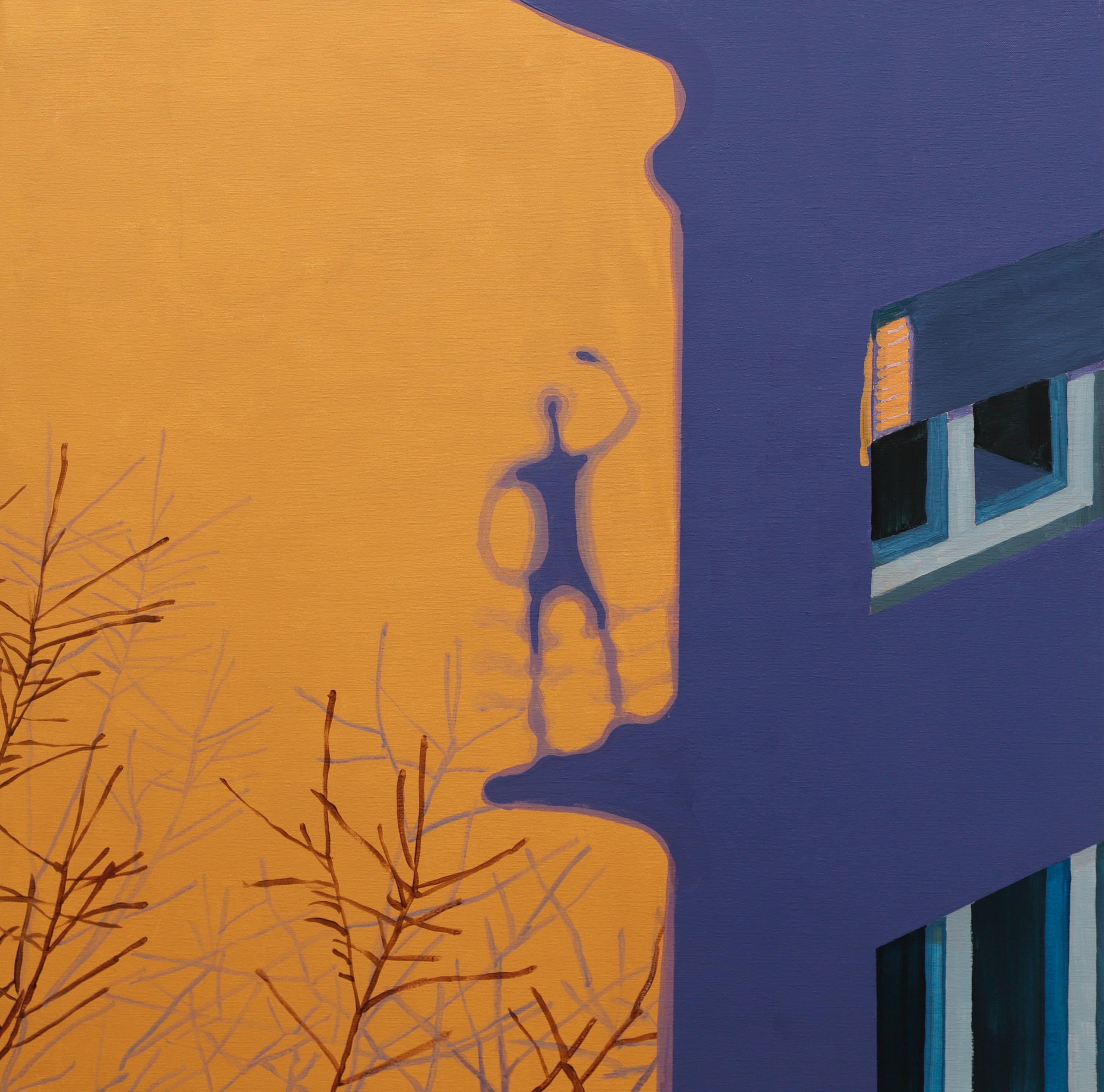 Greetings from Hungary - Contemporary Powerful Figurative Oil Painting