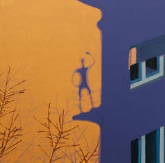 Greetings from Hungary  -  Contemporary Powerful Figurative Oil Painting